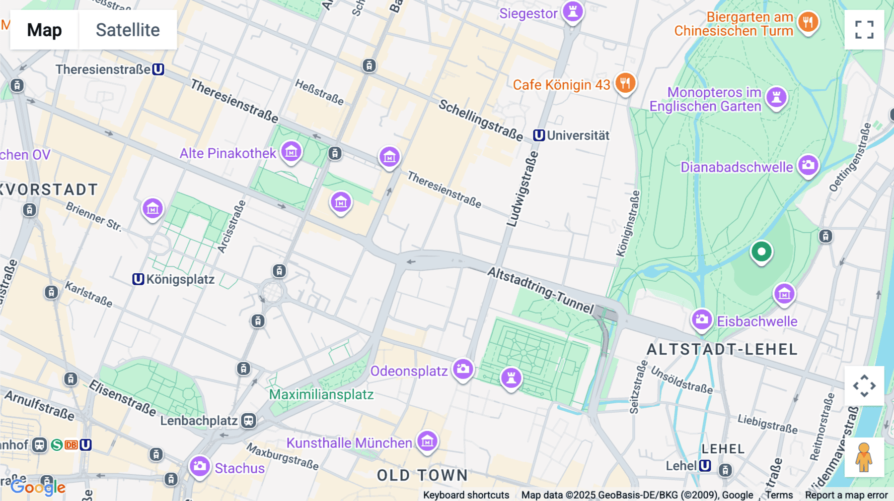 Click for interative map of Oskar-von-Miller-Ring 33, Munich