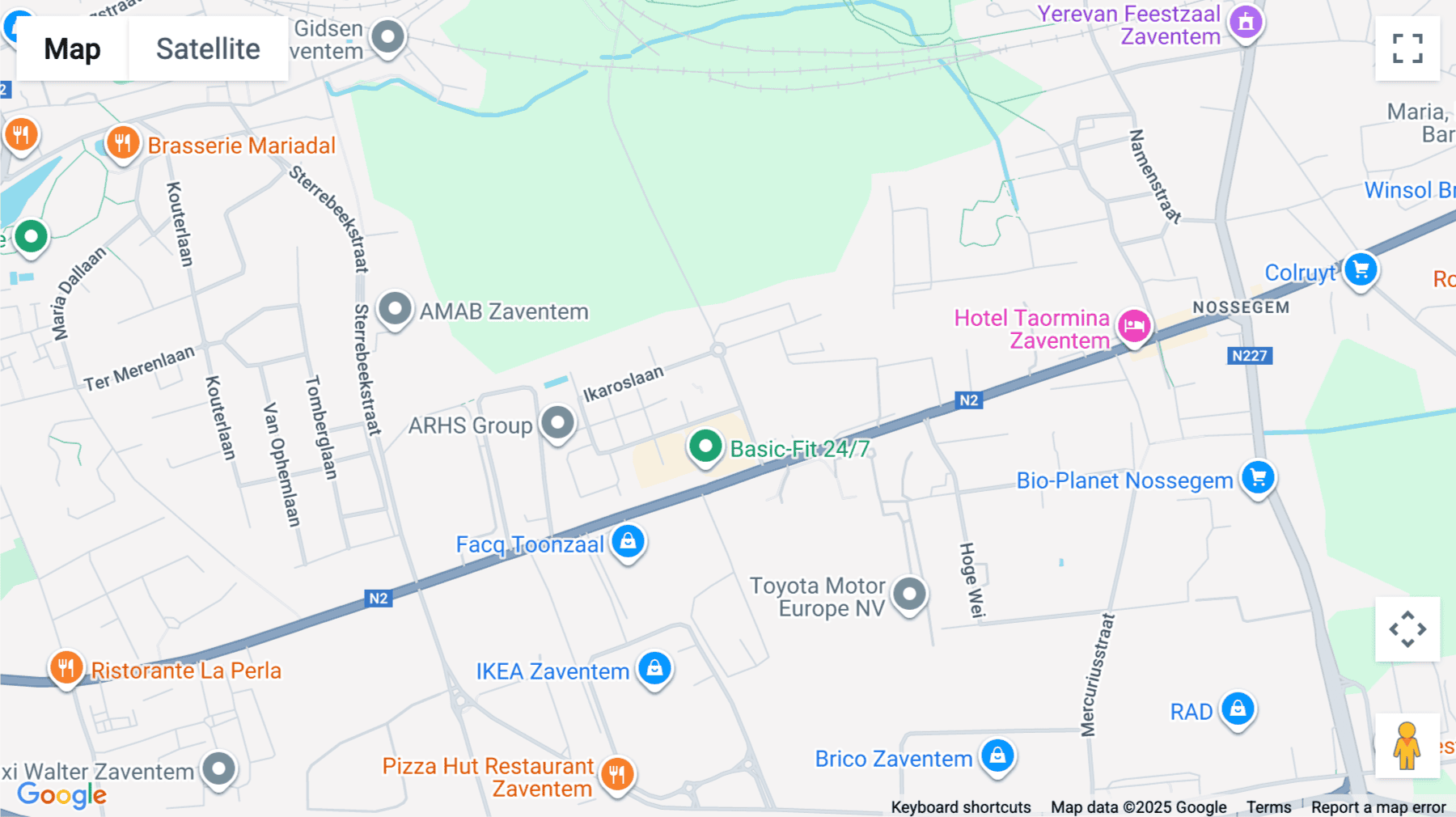 Click for interative map of Ikaroslaan 1, Zaventem, Diegem