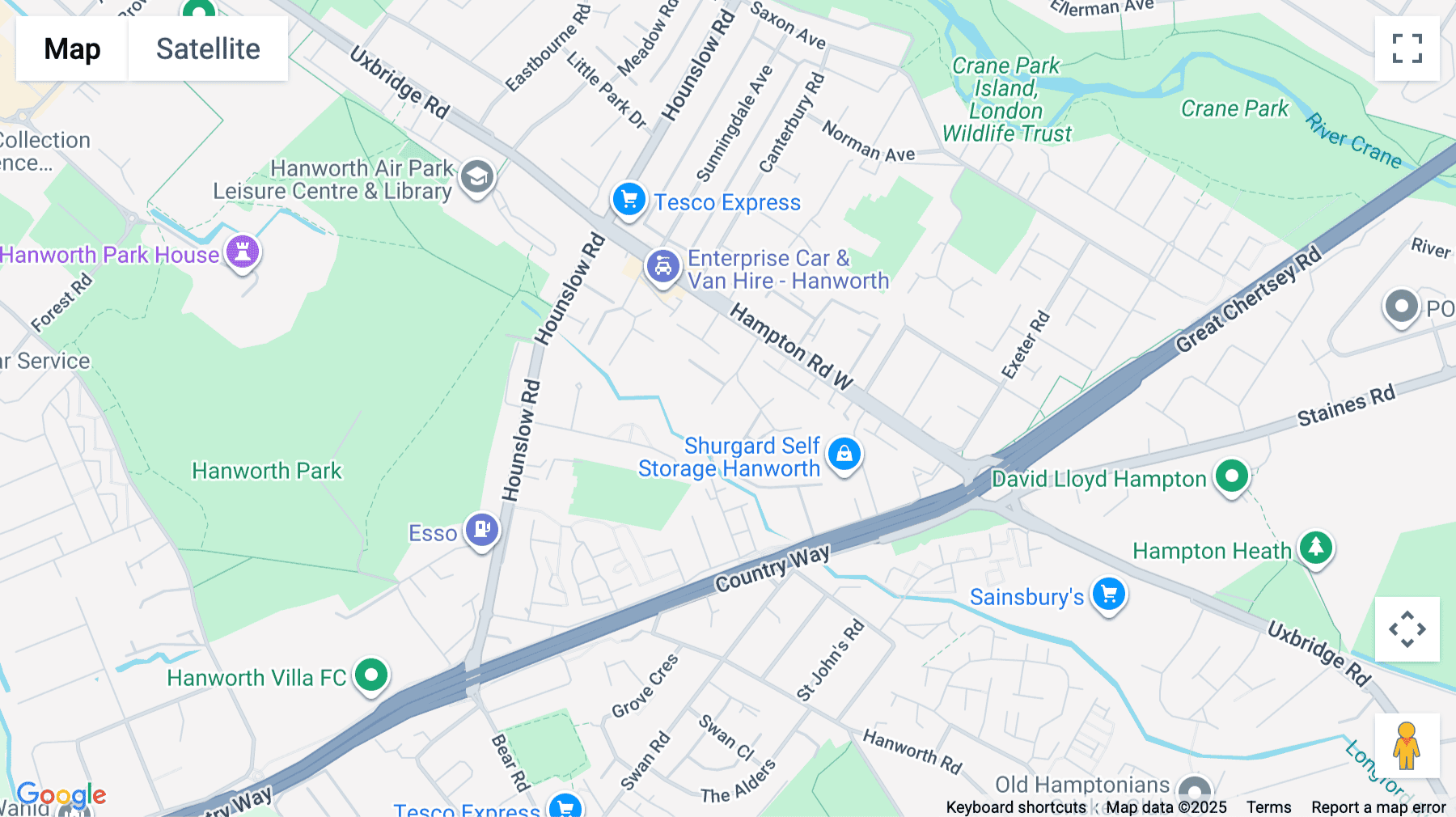 Click for interative map of Legacy Centre, Hanworth Trading Estate, Hampton Road West, Feltham