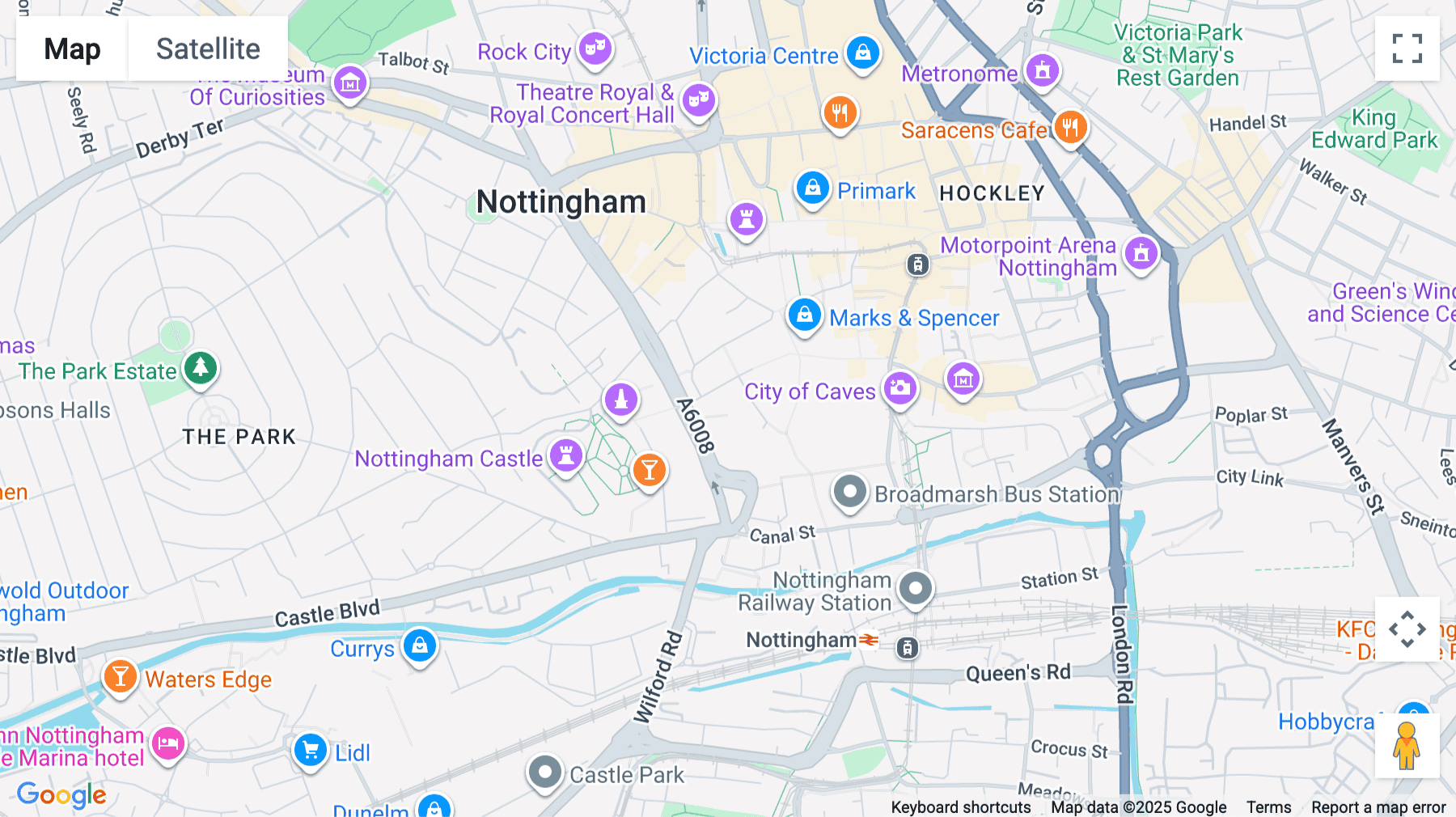 Click for interative map of St Nicholas Court, 25-27 Castle Gate, Nottingham