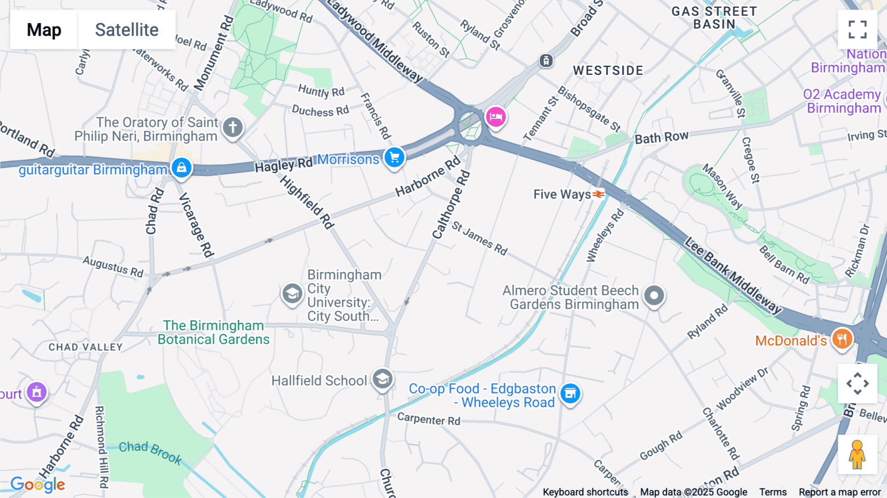 Click for interative map of Quadrant Court, 51-52 Calthorpe Road, Birmingham