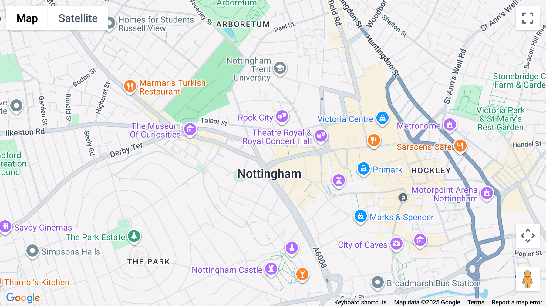 Click for interative map of The Poynt North, 45 Wollaton Street, Nottingham