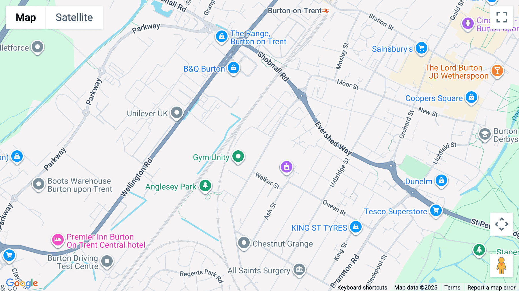 Click for interative map of Anglesey Business Centre, Anglesey Road, Burton Upon Trent, Burton Upon Trent