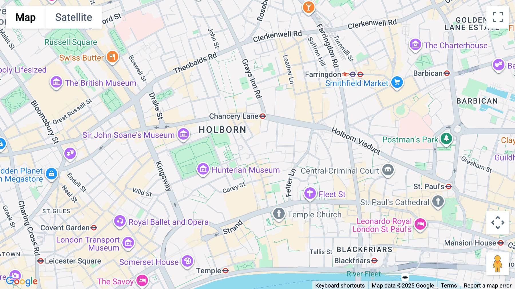 Click for interative map of Quality House, 5-9 Quality Court, London
