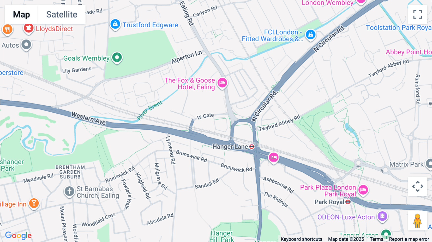 Click for interative map of Westgate House, 9 Holborn, London