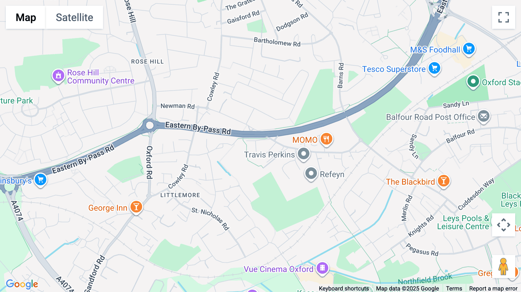 Click for interative map of Heritage Gate, East Point Business Park, Oxford