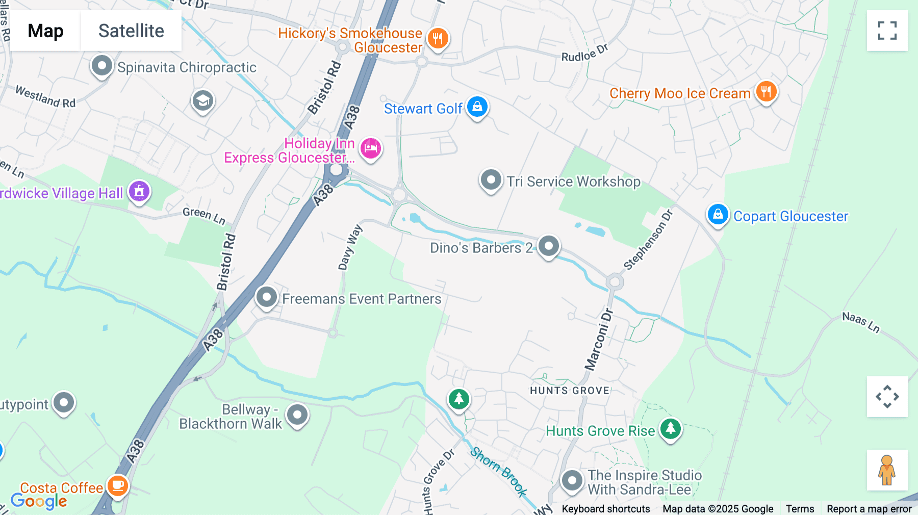 Click for interative map of Wheatstone Court, Waterwells Business Park, Quedgeley