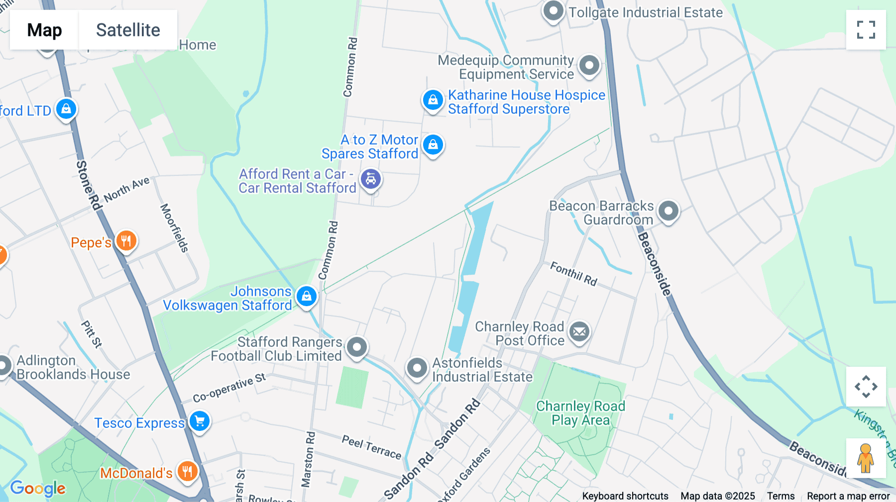 Click for interative map of Schott House Business Centre, Drummond Road, Astonfields Industrial Estate, Stafford