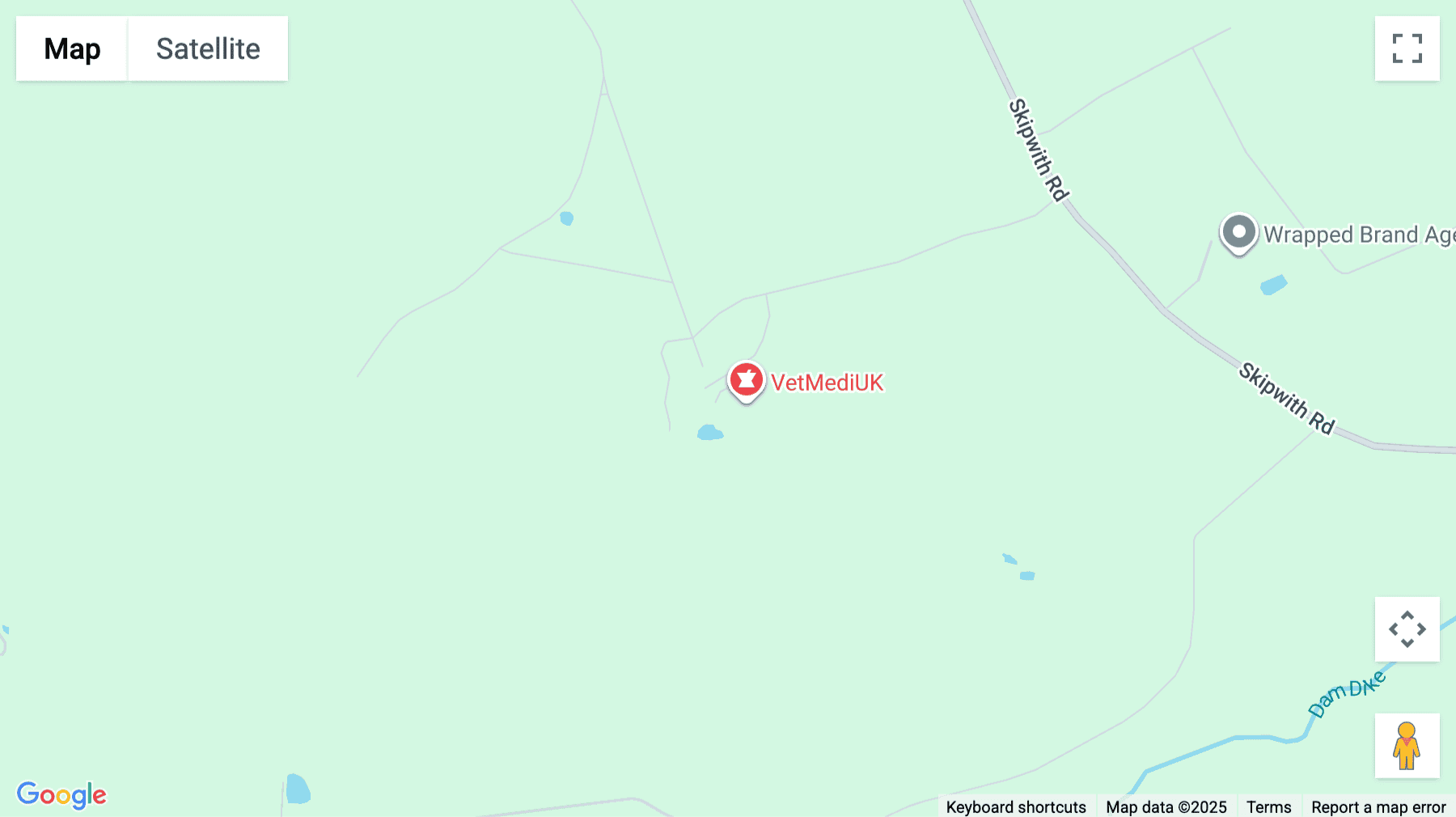 Click for interative map of The Menagerie, Skipwith Road, York YO19 6ET, Escrick