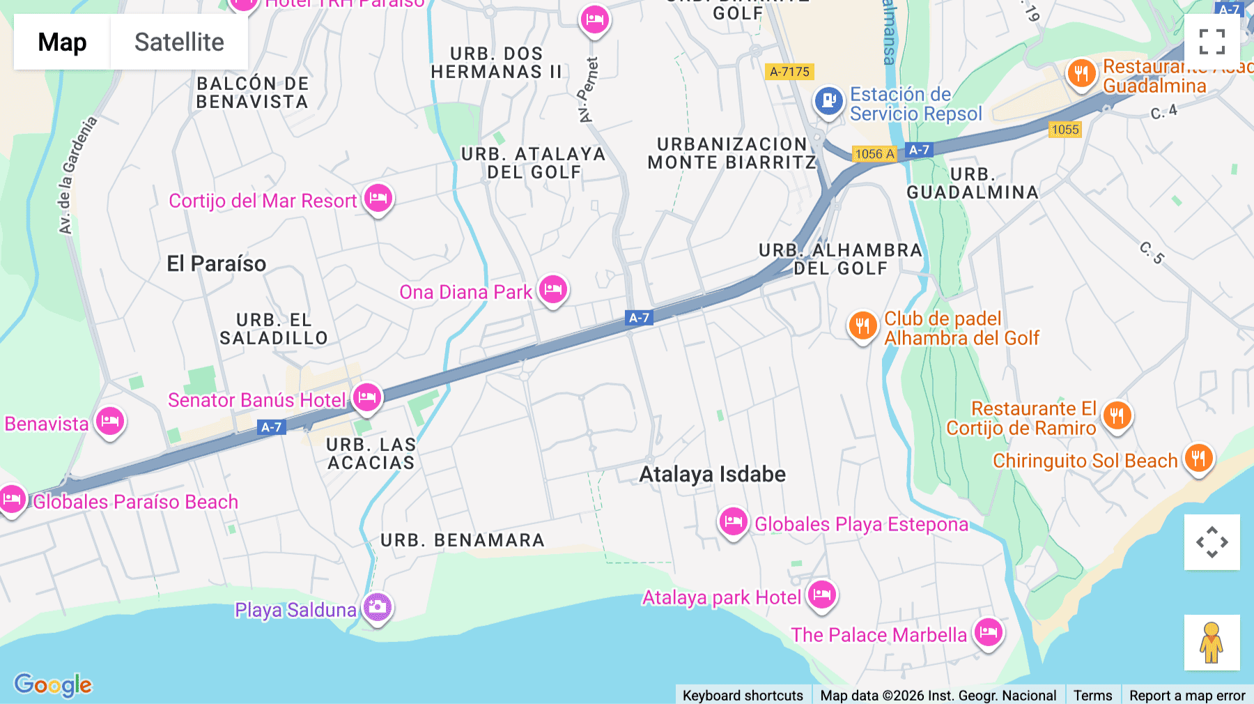 Click for interative map of Avenue Matas Verdes 2E, Atalaya Isdabe, Estepona, Marbella