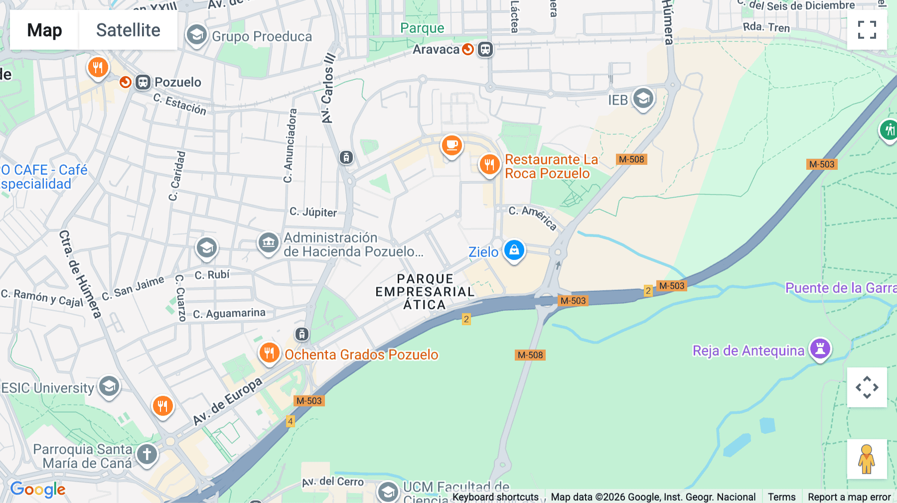 Click for interative map of Avenida de Europa, 19, Edificio 3, Planta 2, Madrid