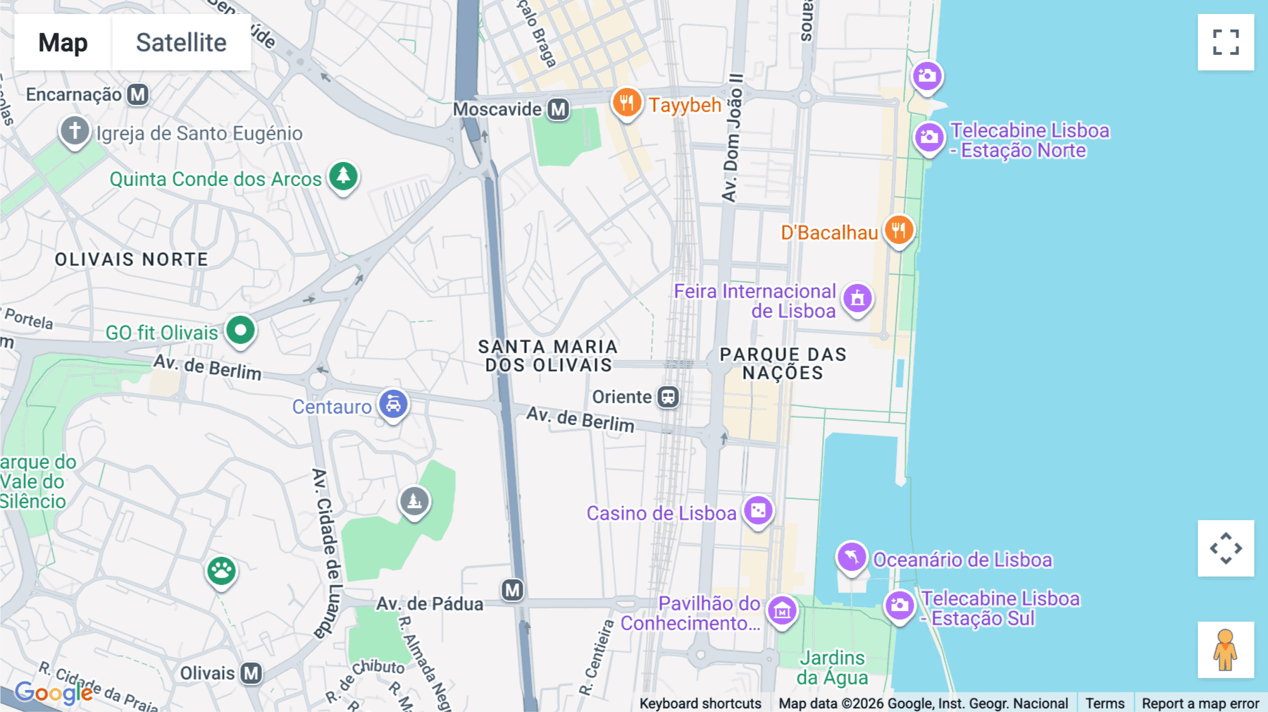 Click for interative map of Avenida Aquilino Ribeiro, K-Tower, Lisbon