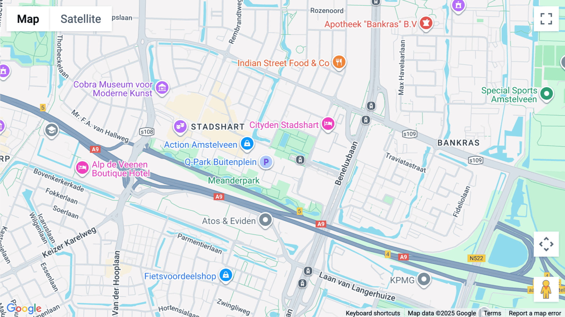 Click for interative map of Handelsweg 53, Amstelveen