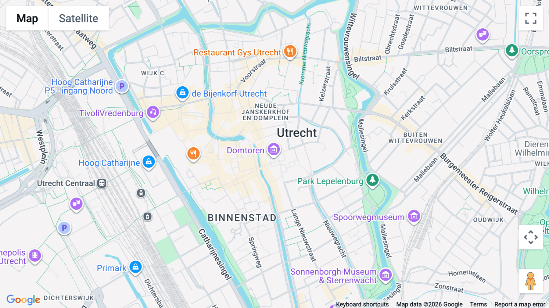 Click for interative map of Stadsplateau 27-29, Utrecht