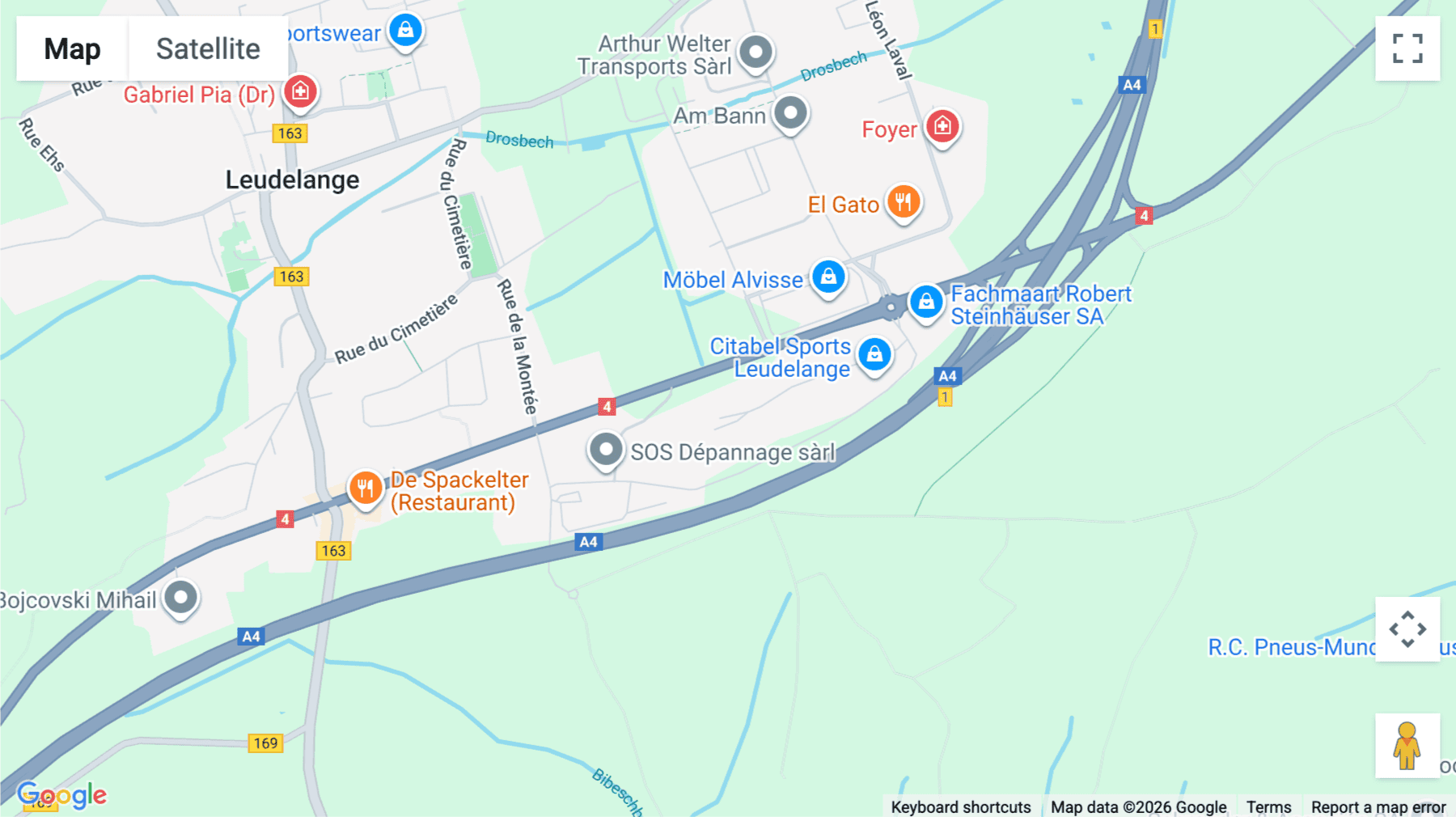 Click for interative map of Altitude, 12, Rue du Chateau D'eau, Leudelange