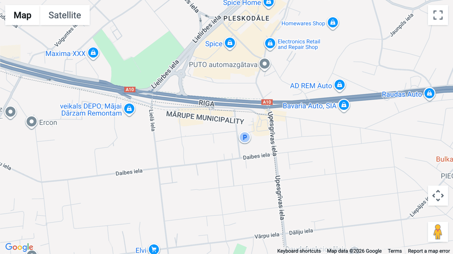 Click for interative map of Maldugunu street 4, Riga