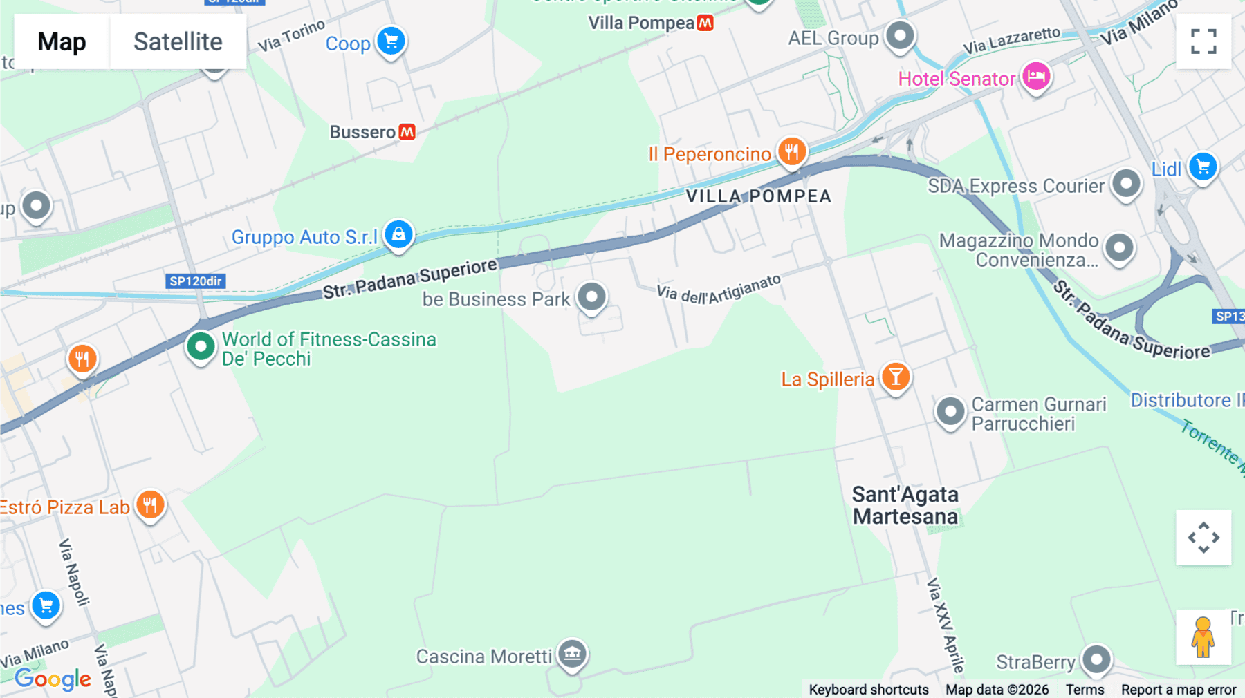 Click for interative map of Via Roma 108, Edificio CD1, Milan