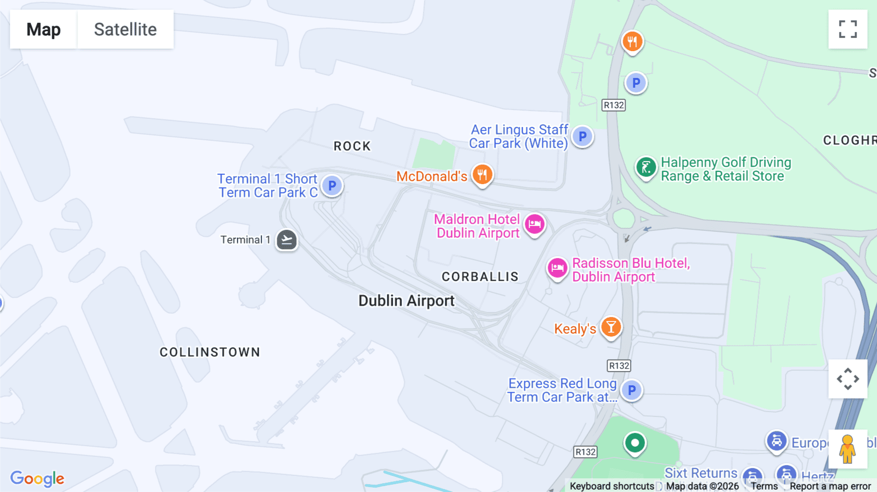 Click for interative map of Two Dublin Airport Central, Dublin
