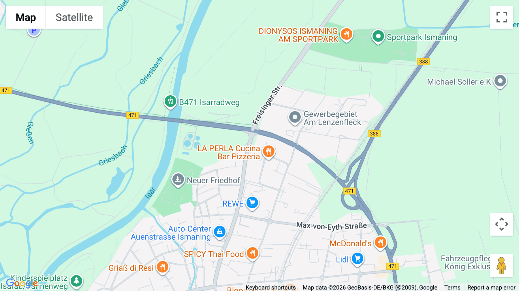 Click for interative map of Carl Zeiss Ring 11-17, Ismaning