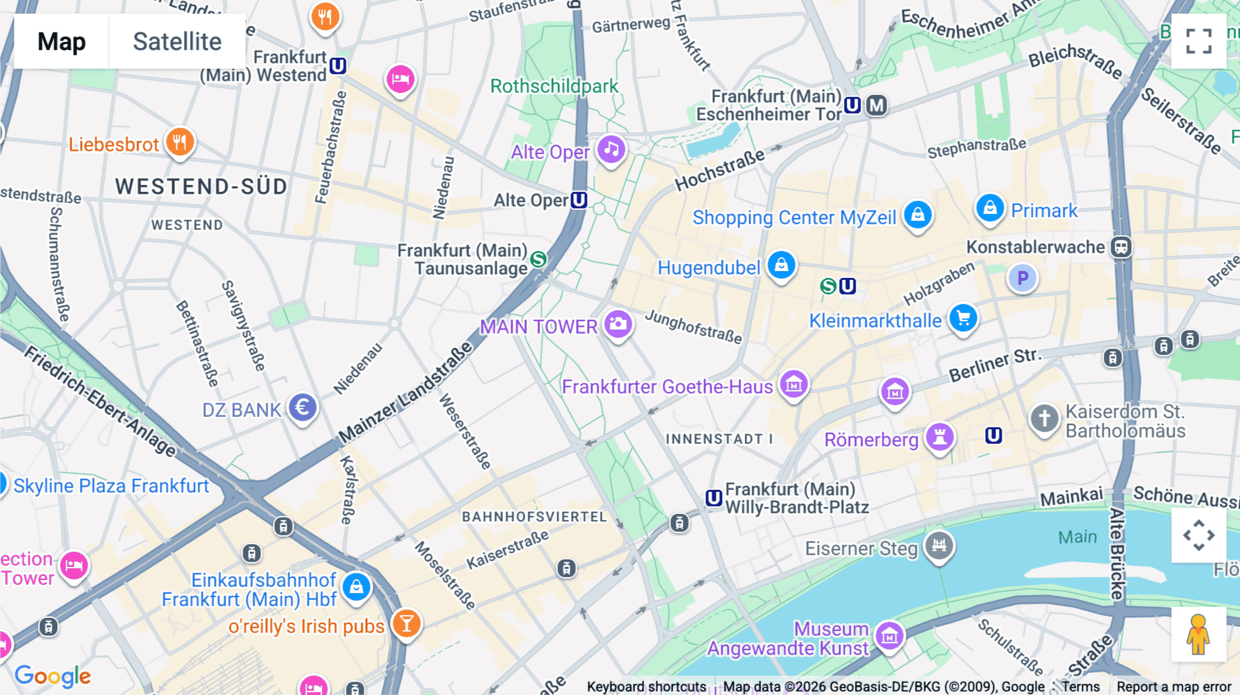 Click for interative map of Neue Mainzer Straße 52-56, Maintower, Frankfurt