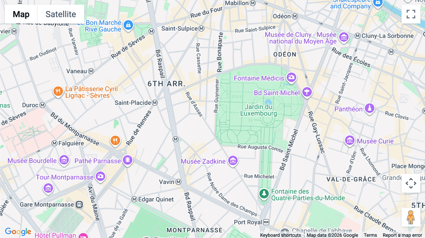 Click for interative map of 34-40 Rue Guynemer, Issy-les-Moulineaux, Paris