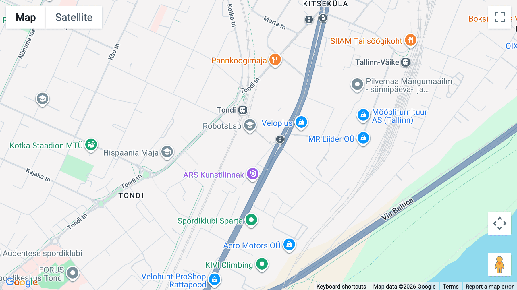 Click for interative map of Pärnu Maantee 148, 2nd Floor, Tallinn