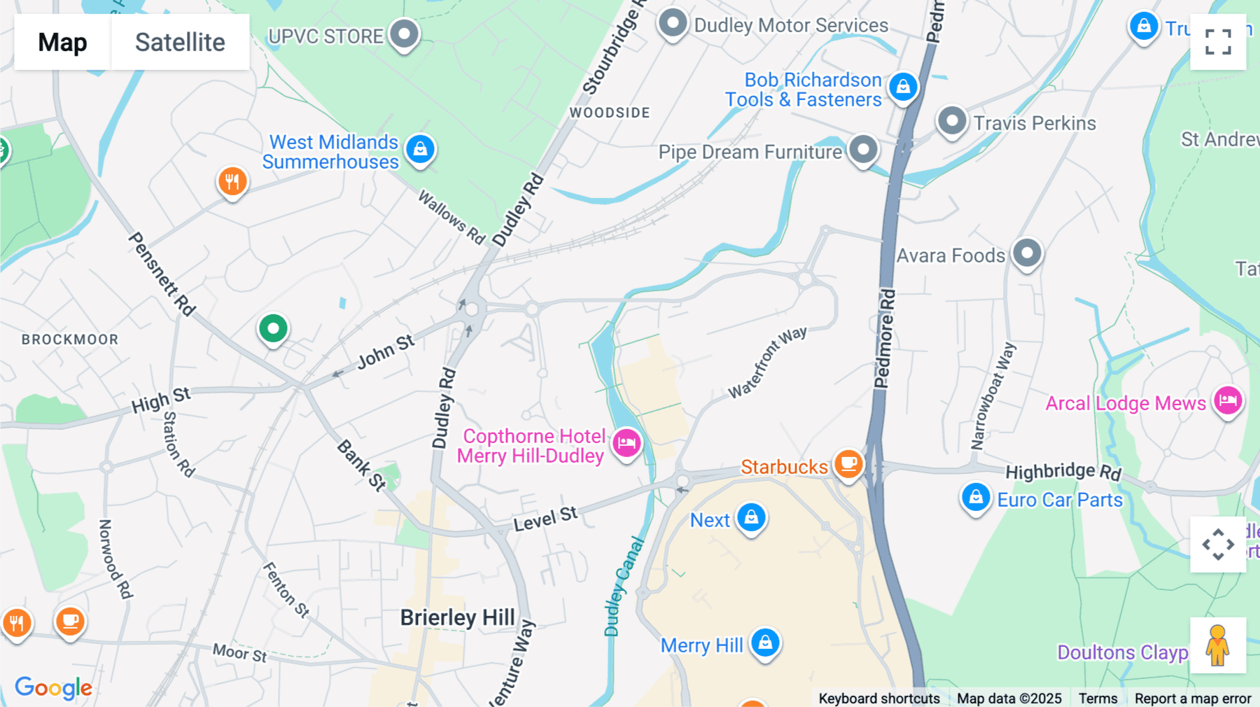 Click for interative map of Dudley Court South, The Waterfront, Level Street, Brierley Hill