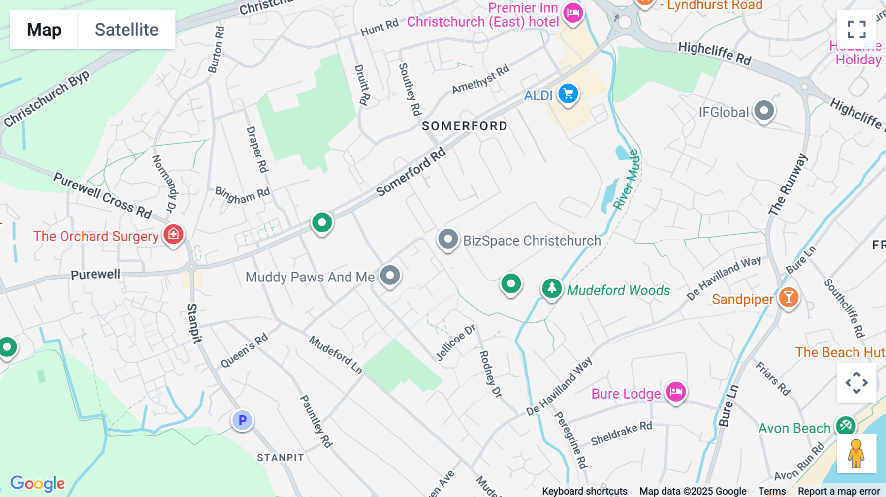 Click for interative map of 2-8 Airfield Way, Aerodrome Studios, Christchurch