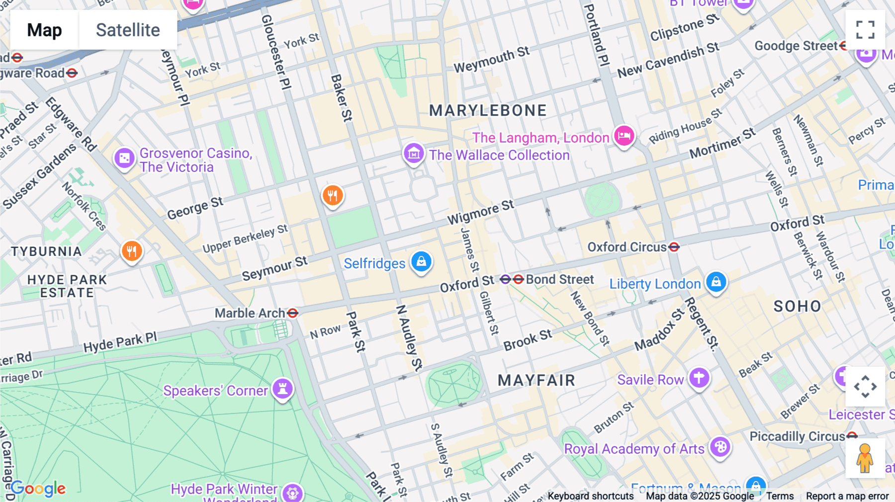 Click for interative map of Duke House, 33 Duke Street, London