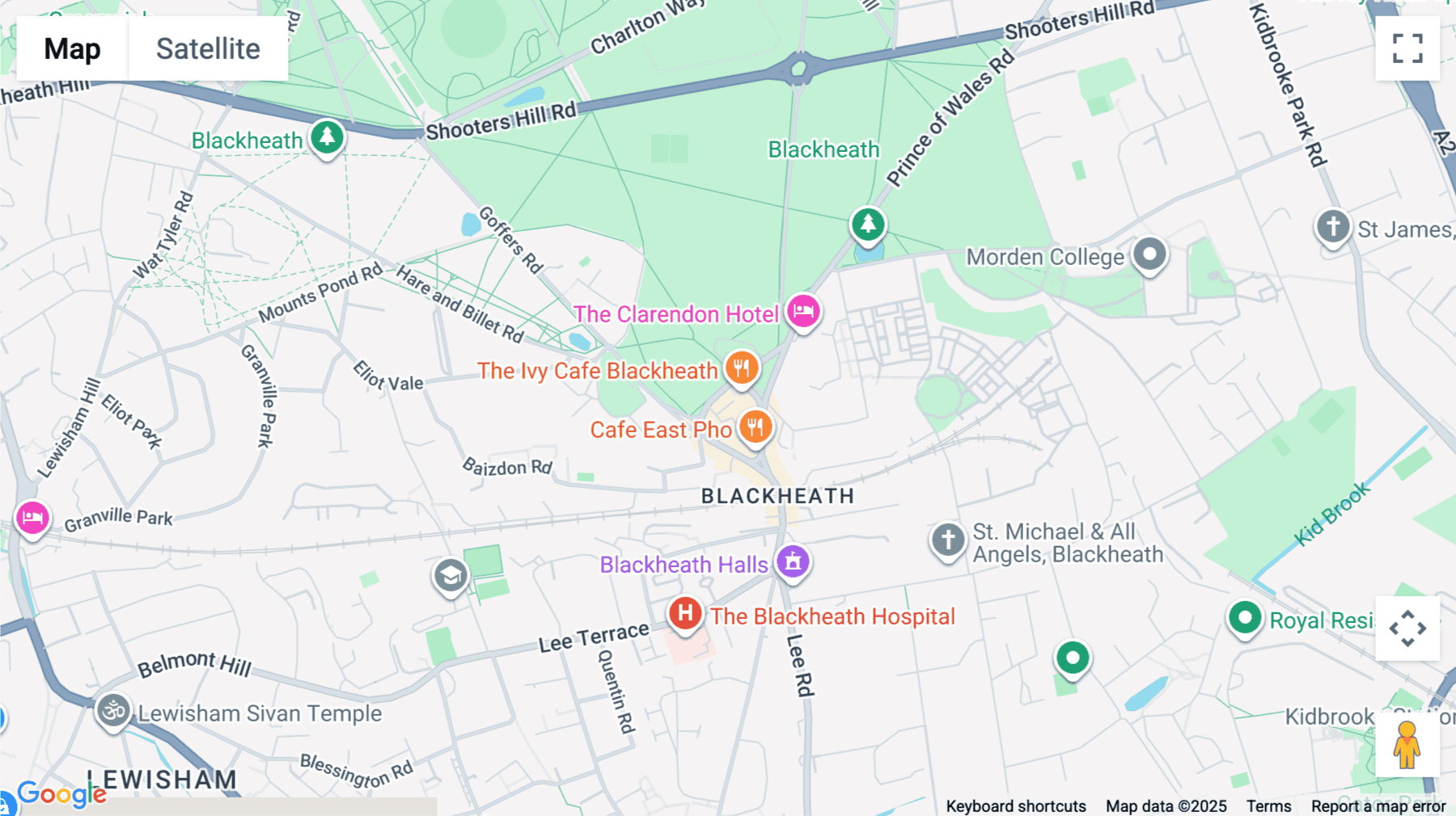 Click for interative map of 44-50 Royal Parade Mews, Blackheath, London