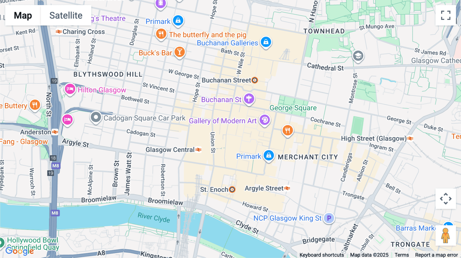 Click for interative map of Curated House, 90 Mitchell Street, Glasgow, Glasgow
