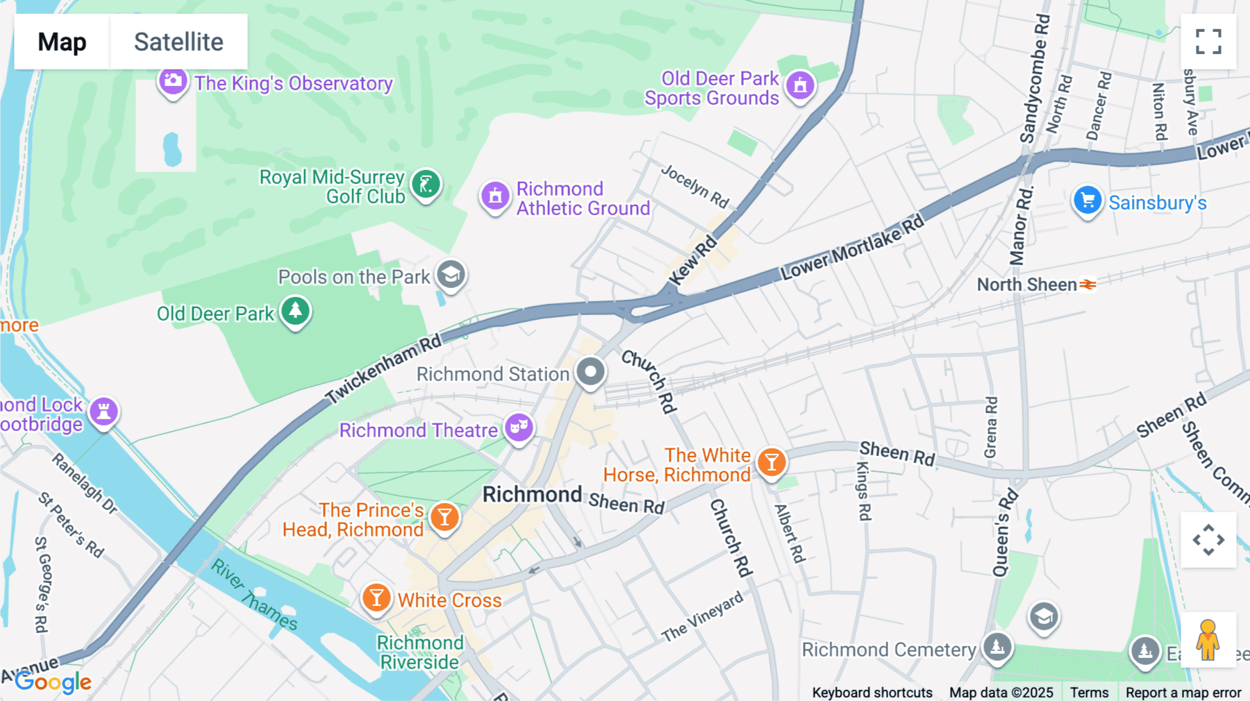 Click for interative map of Sovereign Gate, 18-20 Kew Road, London