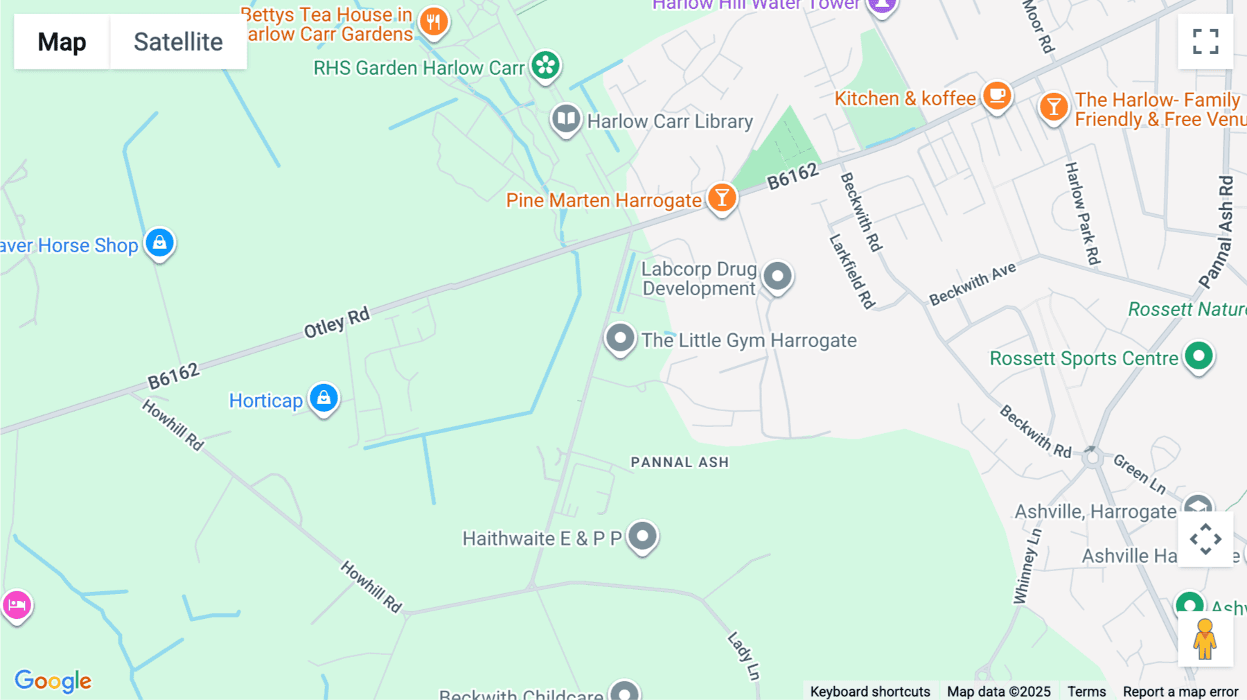 Click for interative map of 1 Cardale Park, Beckwith Head Road, Harrogate
