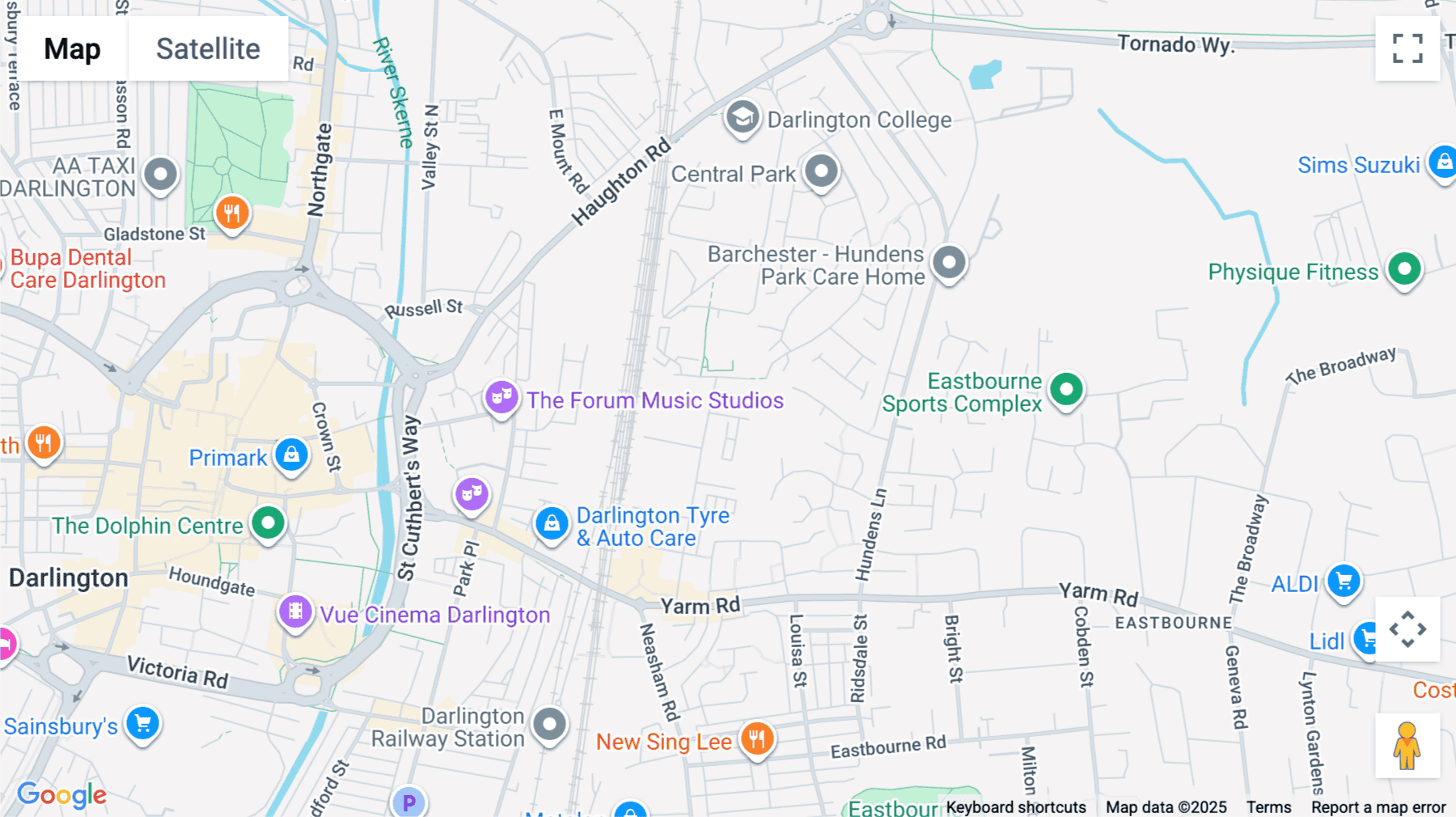 Click for interative map of 10 John Williams Boulevard South, Innovation Central, Central Park, Darlington