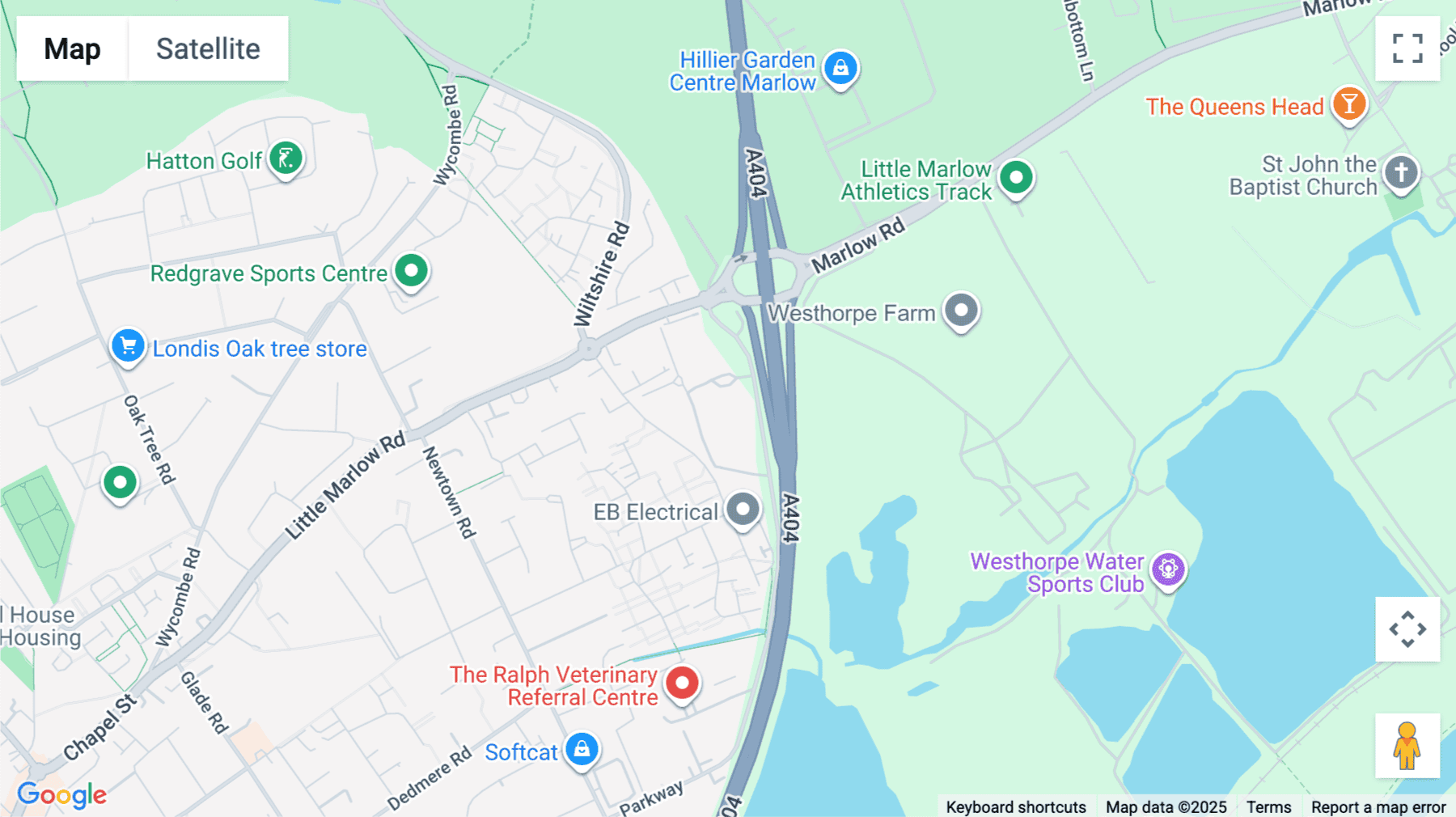 Click for interative map of Marlow International, Parkway, Marlow