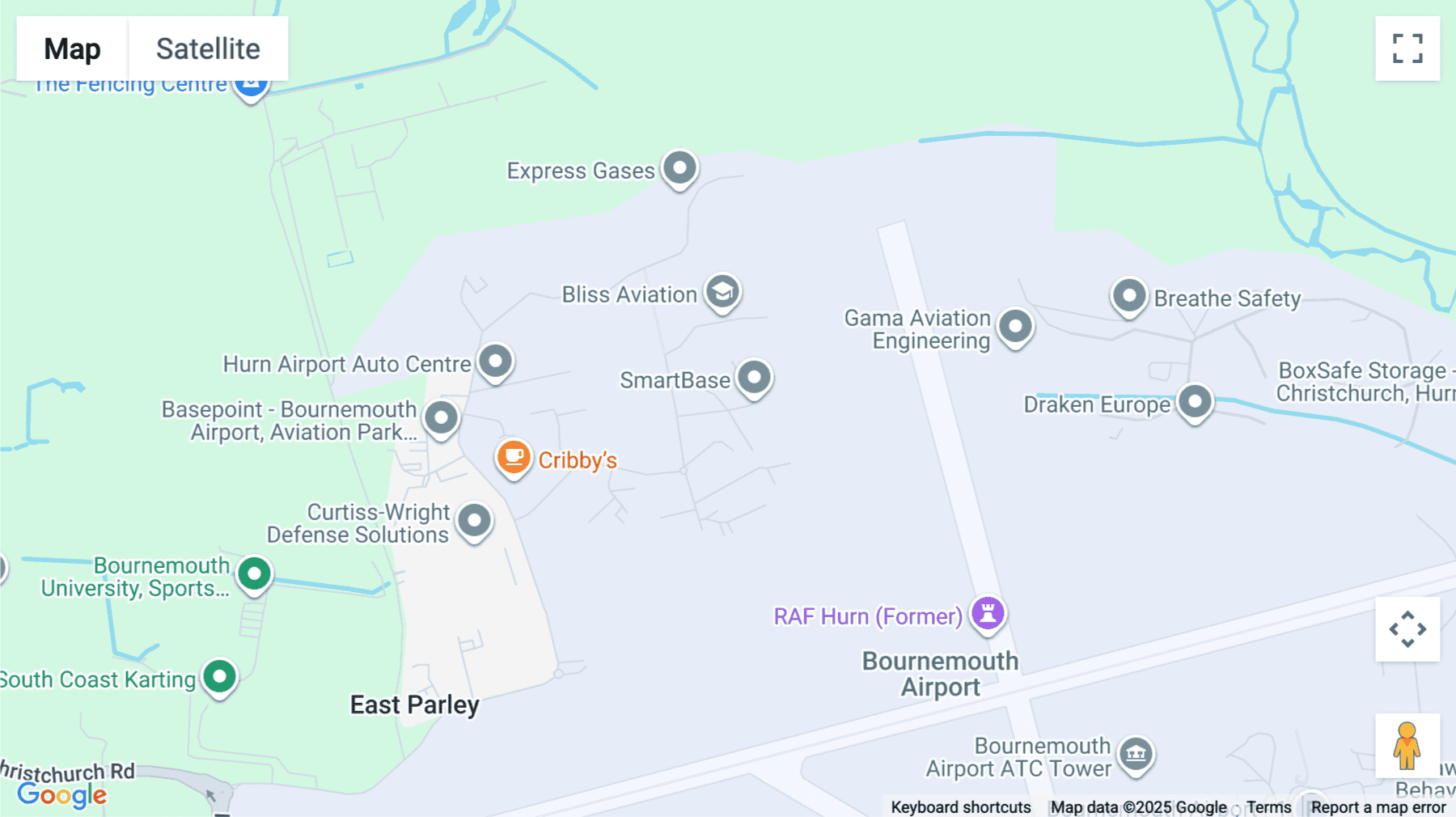 Click for interative map of Aviation Park West, Target Road, Christchurch