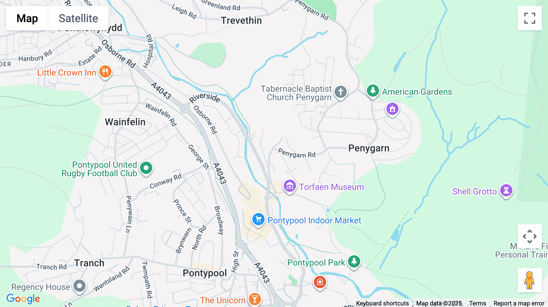 Click for interative map of Ty Gwent, Llantarnam Business Park, Cwmbran, Cwmbran