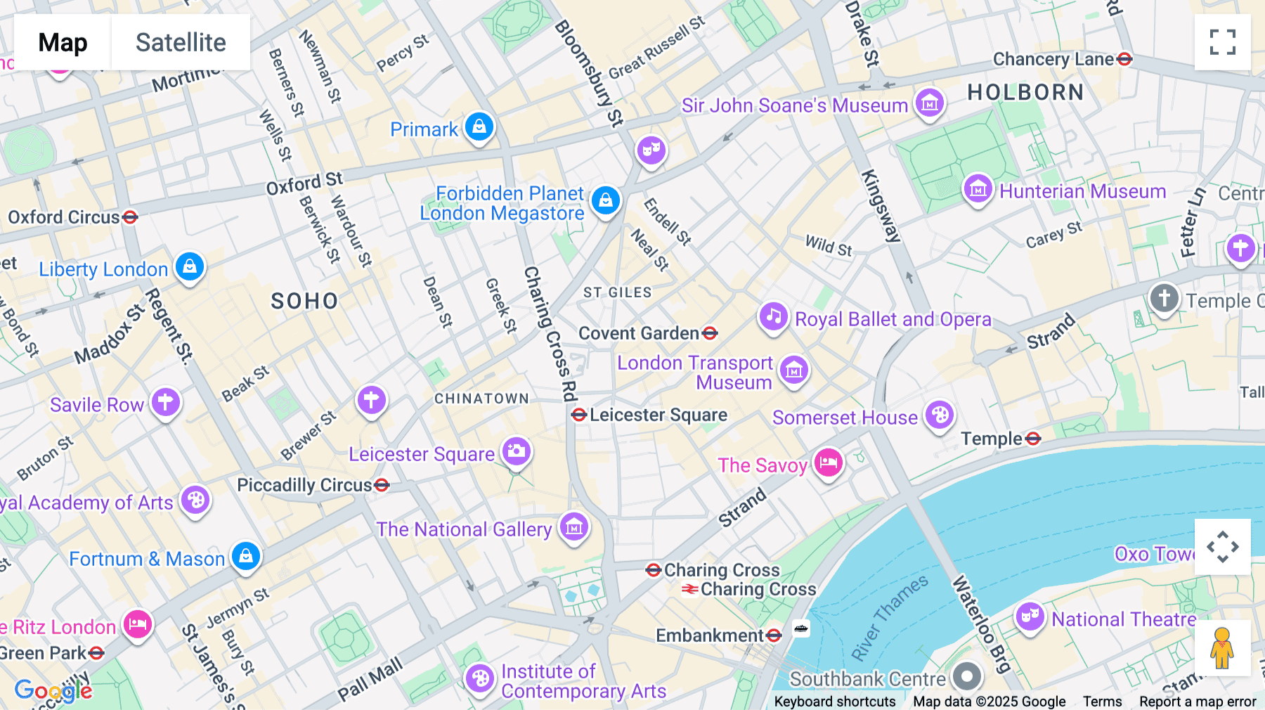 Click for interative map of 11 Slingsby Place, London, WC2E 9AB, London