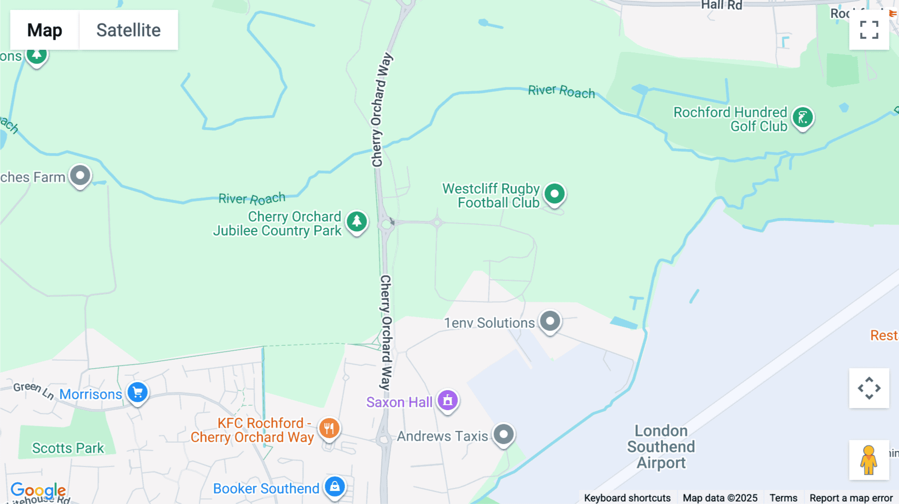 Click for interative map of Launchpad, Airport Business Park, Southend-on-Sea