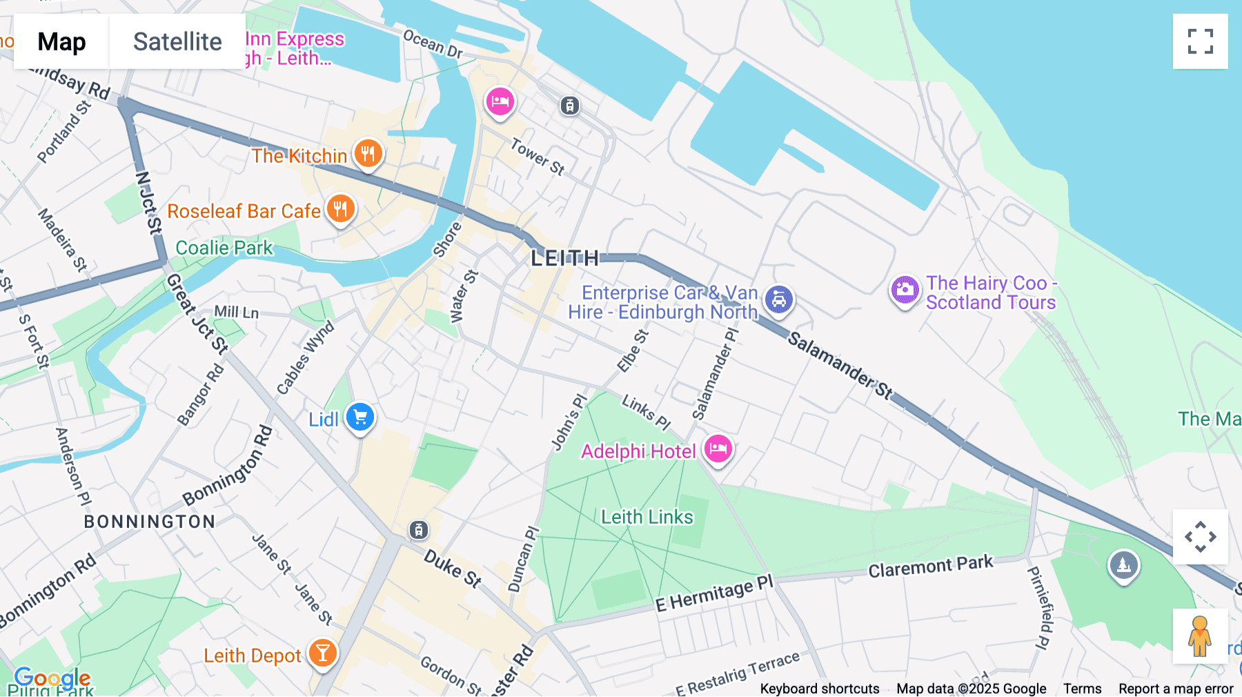 Click for interative map of 23 Mitchell Street, The Whisky Bond, 3rd Floor, Edinburgh