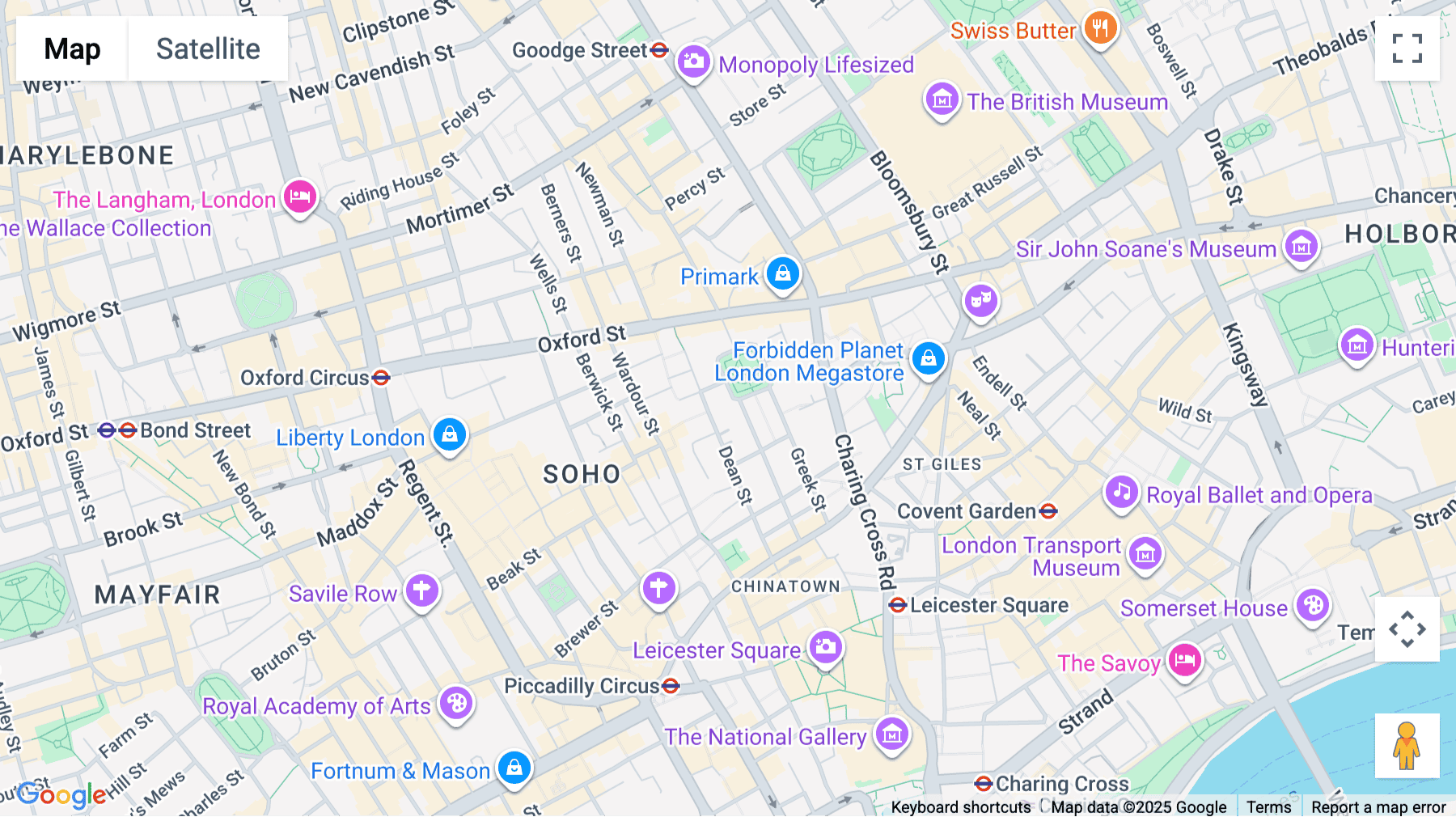 Click for interative map of 33 Soho Square, 2nd Floor, London