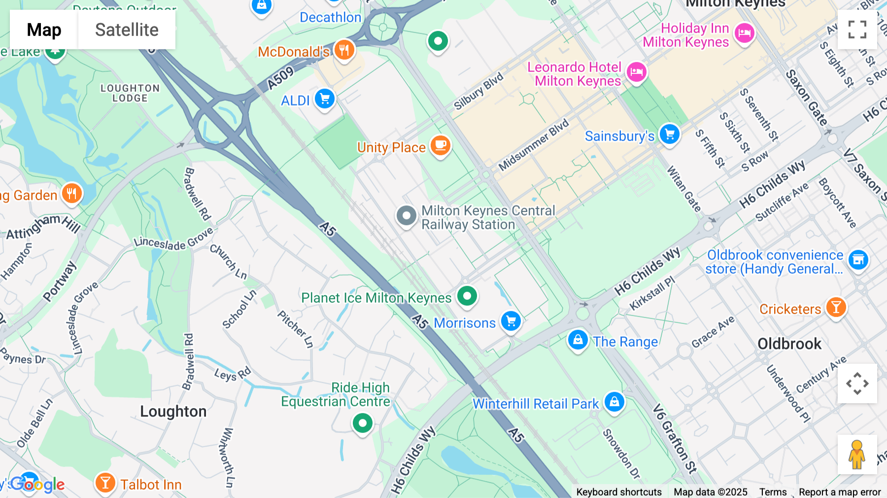 Click for interative map of Elder House, Milton Keynes, Milton Keynes