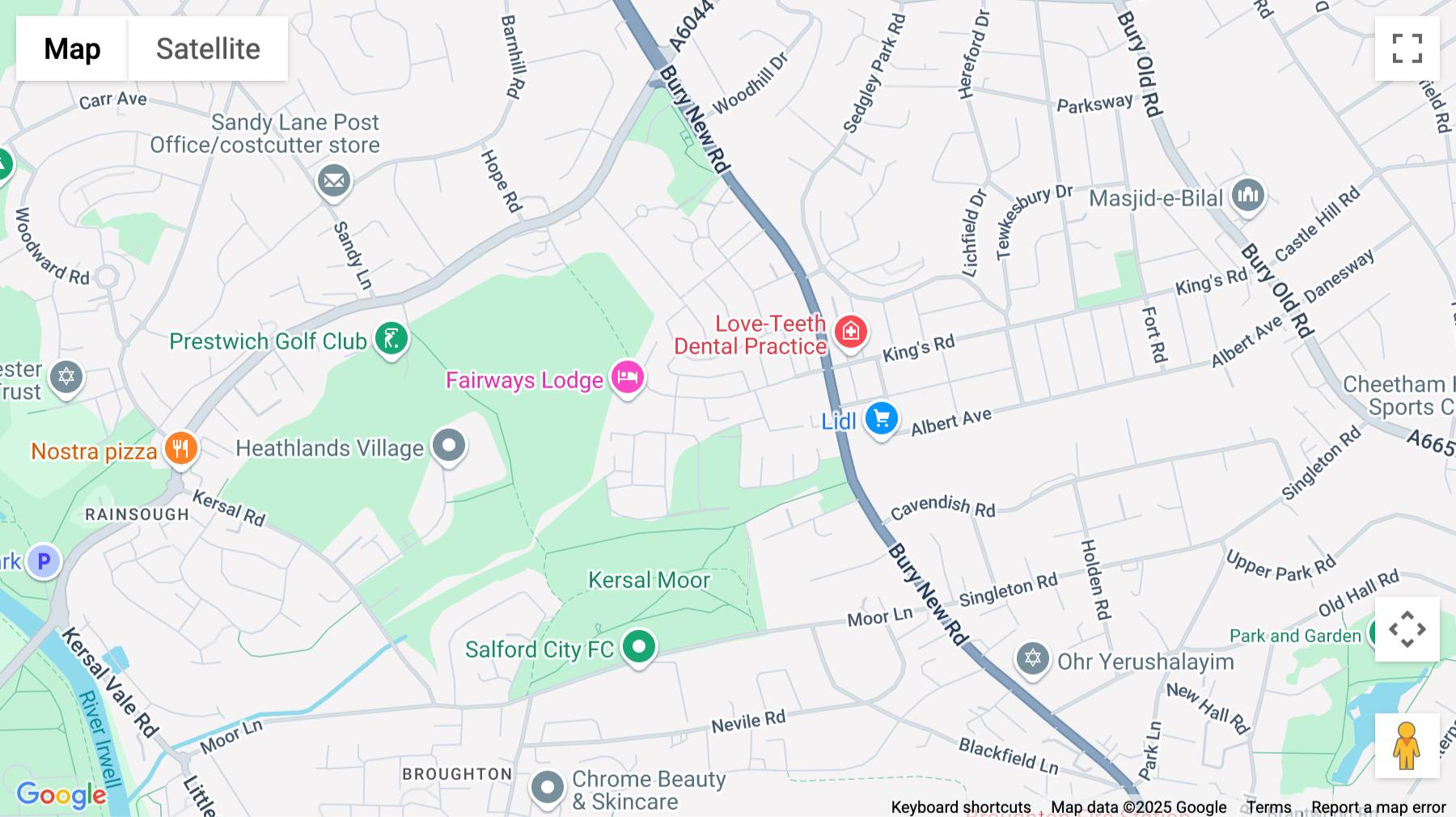 Click for interative map of Rico House, George Street, Manchester