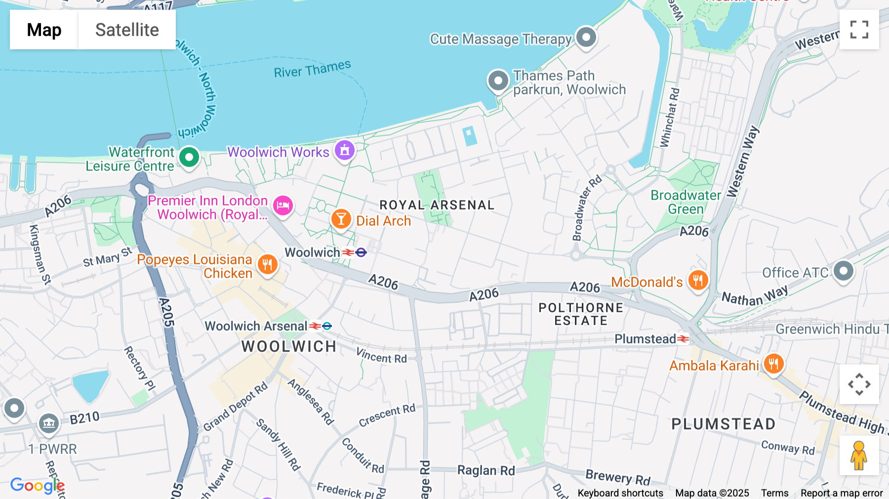 Click for interative map of Gunnery House, 9-11 Gunnery Terrace, London