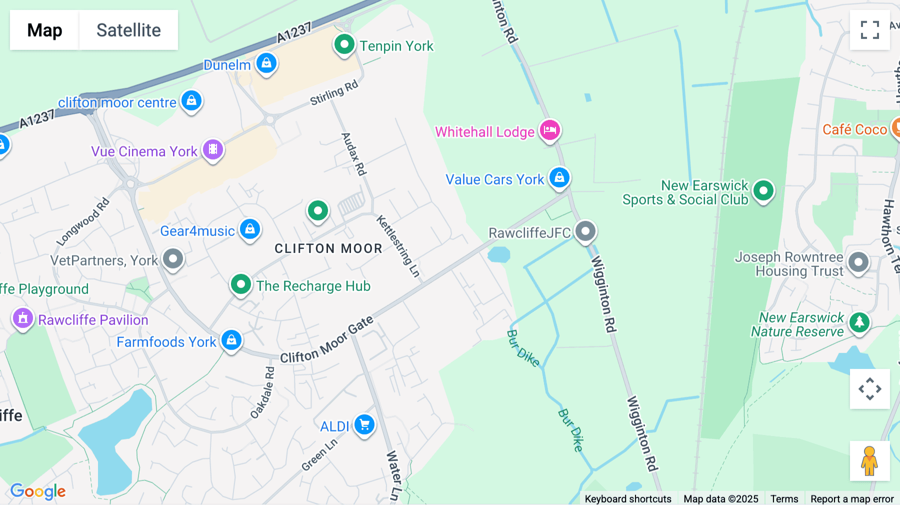 Click for interative map of Unit C, Auster Road, York