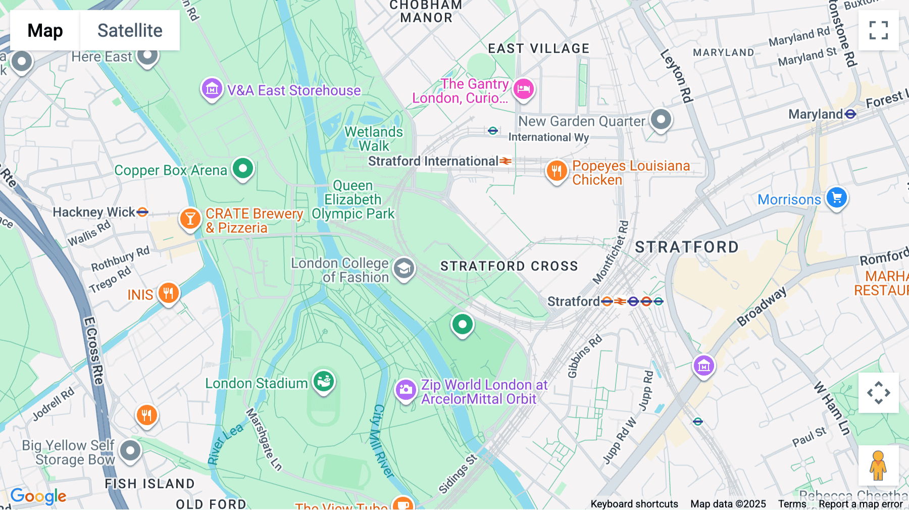 Click for interative map of 2 Redman Place, Floor 4, London