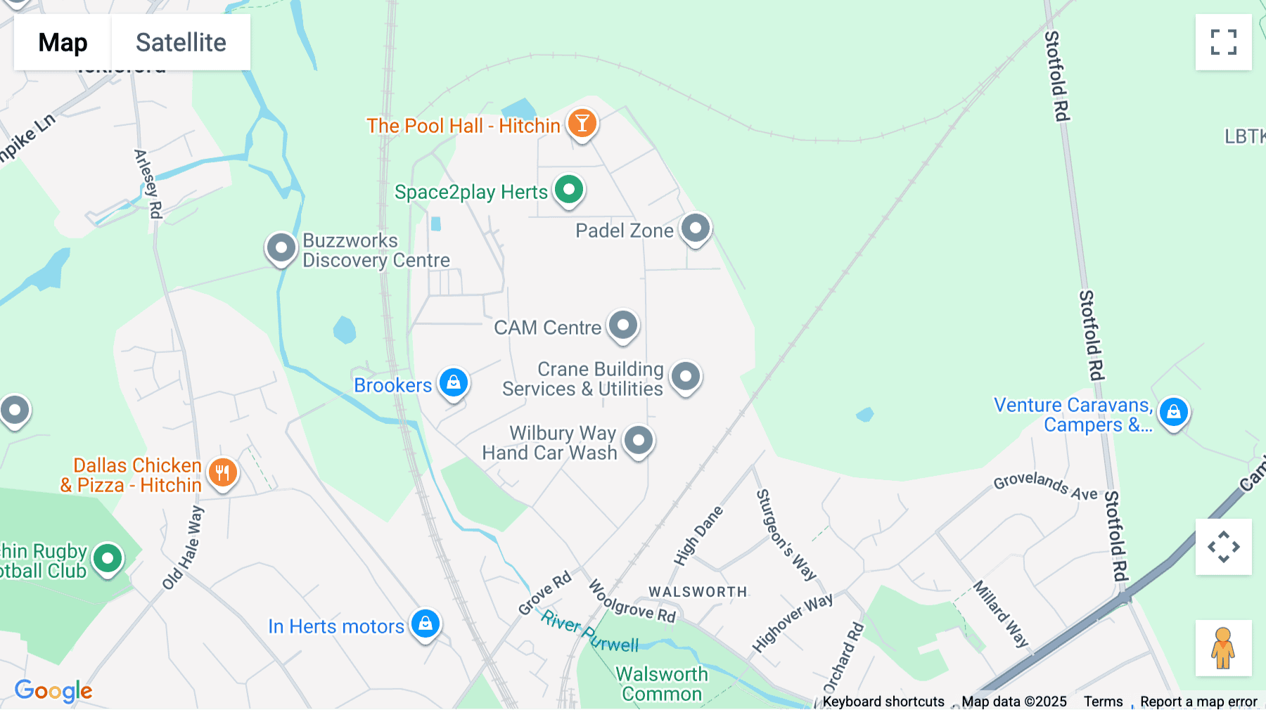 Click for interative map of Wilbury Way, Ground Floor, Invision House, Hitchin