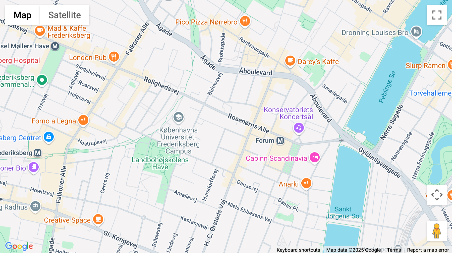 Click for interative map of Fuglevangsvej 11-13, Frederiksberg