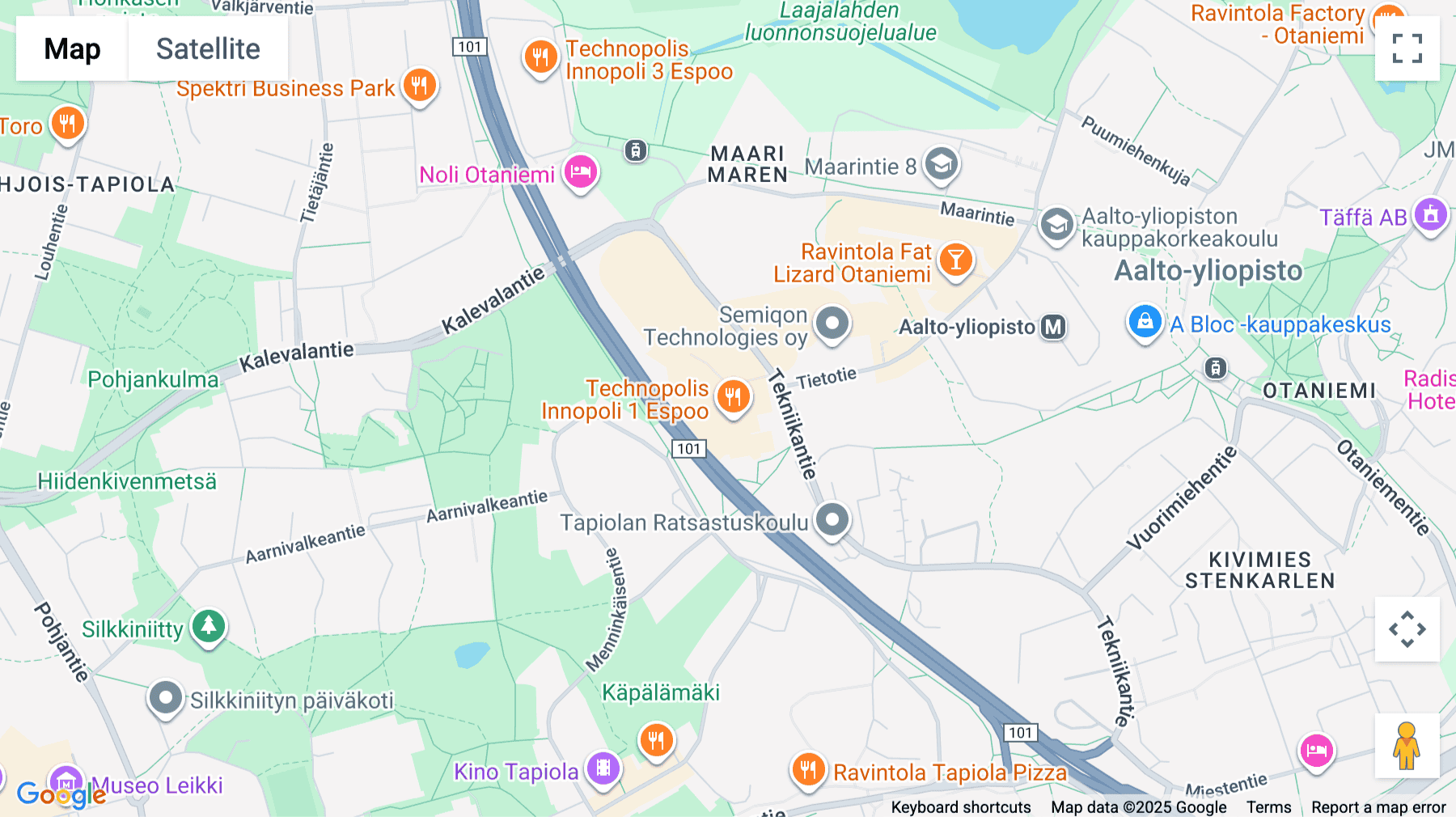 Click for interative map of Tekniikantie 12, Espoo