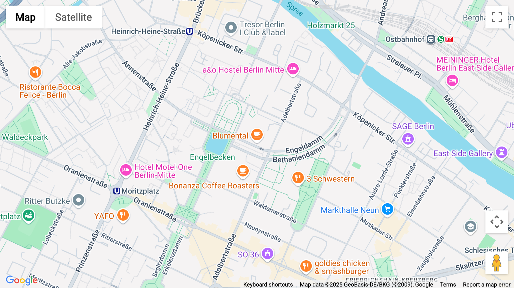 Click for interative map of Engeldamm 64b, Berlin